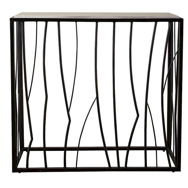 Uttermost Reed Travertine Console Table - 25104