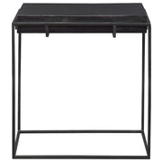 Uttermost Telone Modern Black Side Table - 25106