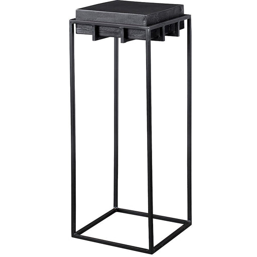 Uttermost Telone Black Small Pedestal - 25108