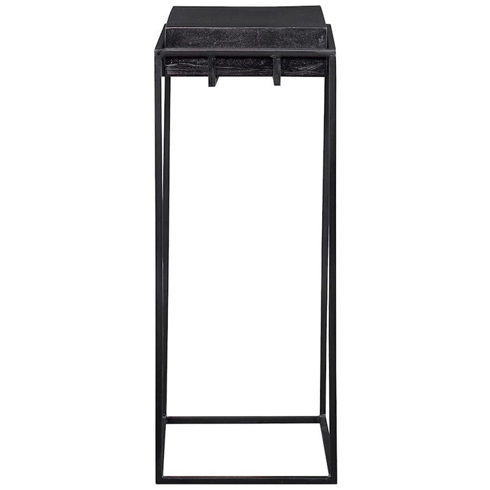 Uttermost Telone Black Pedestal