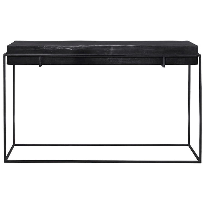 Uttermost Telone Modern Black Console Table - 25110