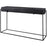 Uttermost Telone Modern Black Console Table