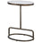 Uttermost Jessenia White Marble Accent Table