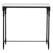 Uttermost Bourges White Marble Console Table - 25165