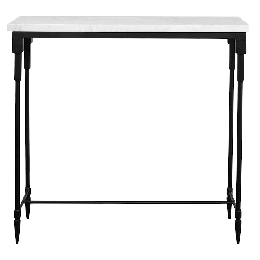 Uttermost Bourges White Marble Console Table - 25165