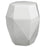 Uttermost Maquette Garden Stool, White