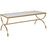 Uttermost Crescent Coffee Table, Antiqued Gold