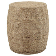 Uttermost Resort Straw Accent Stool - 25187
