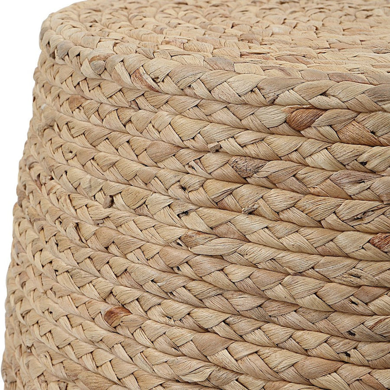 Uttermost Resort Straw Accent Stool
