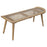 Uttermost Arne Woven Rattan Bench, Oak - 25197