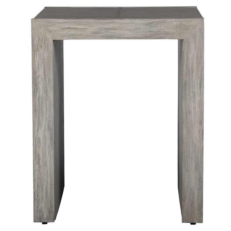 Uttermost Aerina Modern Gray End Table - 25214