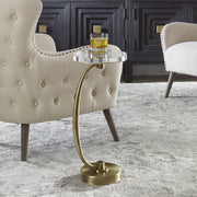 Uttermost Waveney Brass Drink Table - 25227