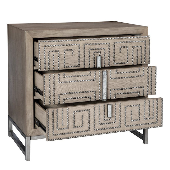 Uttermost Devya Gray Oak Accent Chest