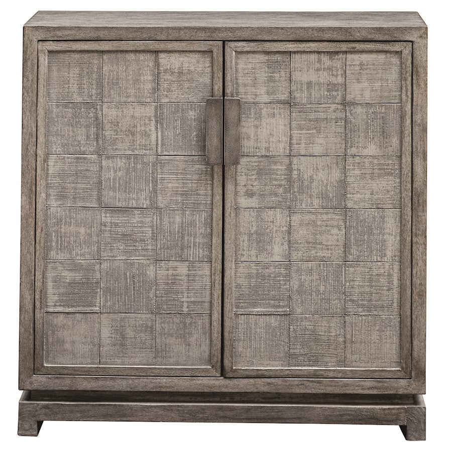 Uttermost Hamadi Distressed Gray 2 Door Cabinet