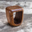 Uttermost Loophole Wooden Accent Stool, Suar Wood