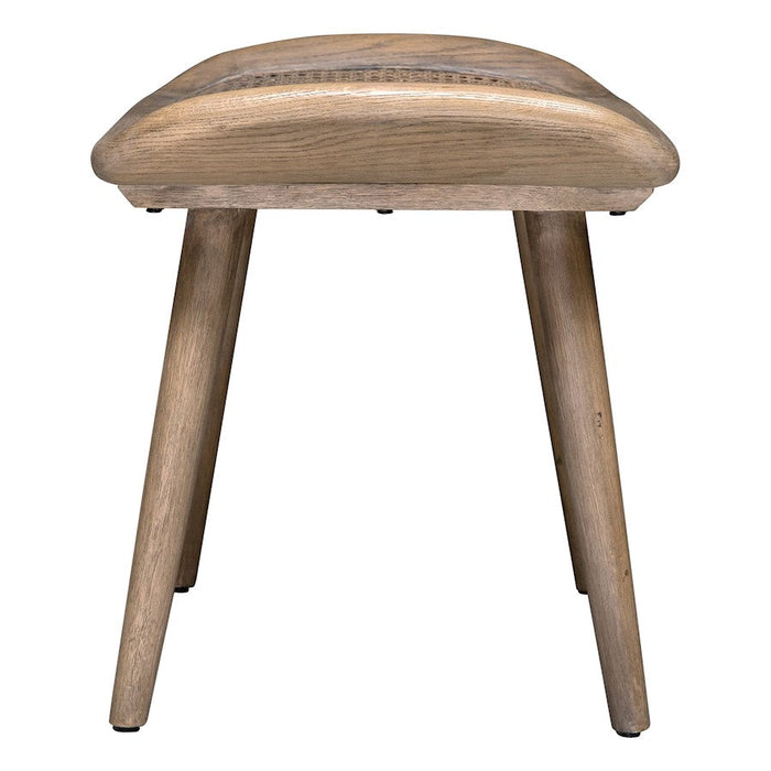 Uttermost Arne Scandinavian Small Bench, Oak