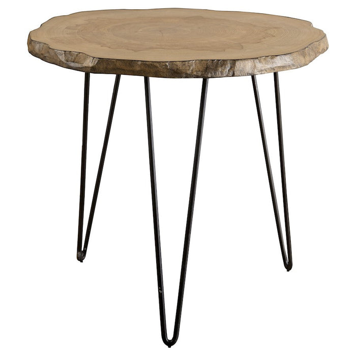 Uttermost Runay Wood Slab Side Table