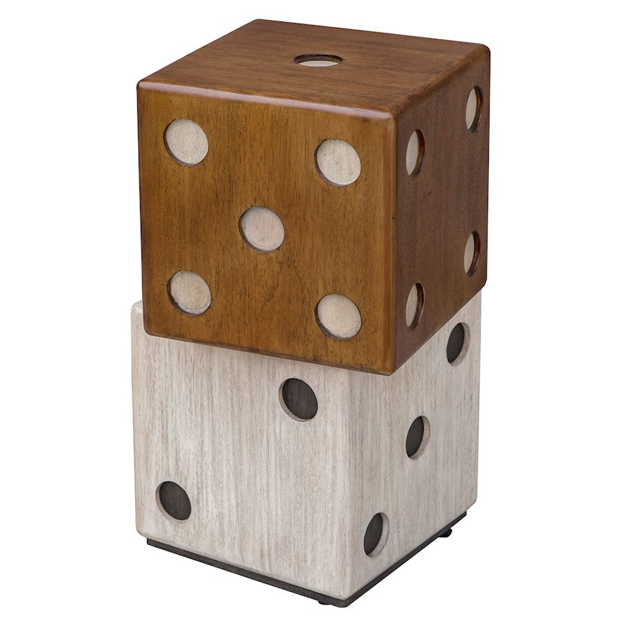 Uttermost Roll The Dice Accent Table - 25485