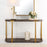 Uttermost Palisade Wood Console Table, Oak Veneer - 25556