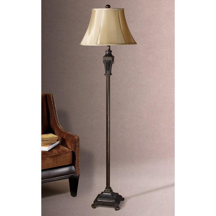 Uttermost Emmanuel Floor Lamp, Set of 2, Golden Bronze