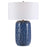 Uttermost 1 Light Sedna Blue Table Lamp