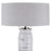 Uttermost 2 Light Lenta White Table Lamp