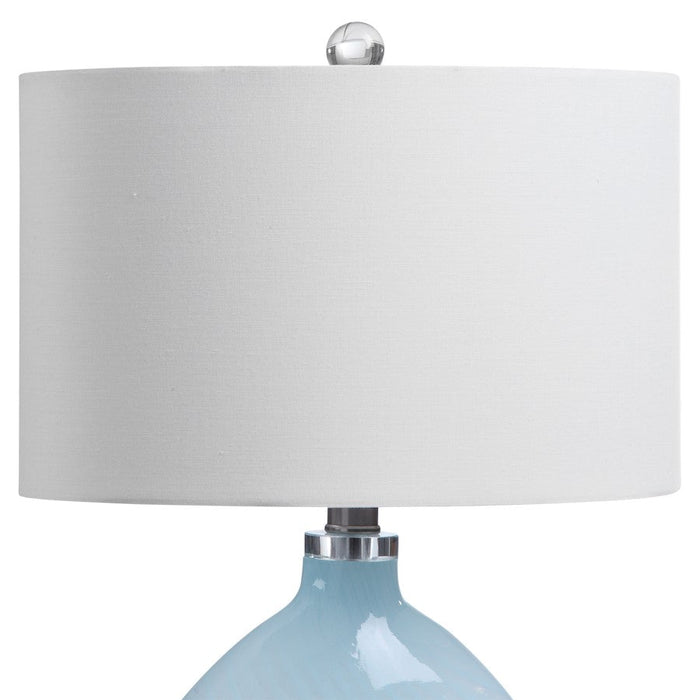 Uttermost 1 Light Aquata Glass Table Lamp