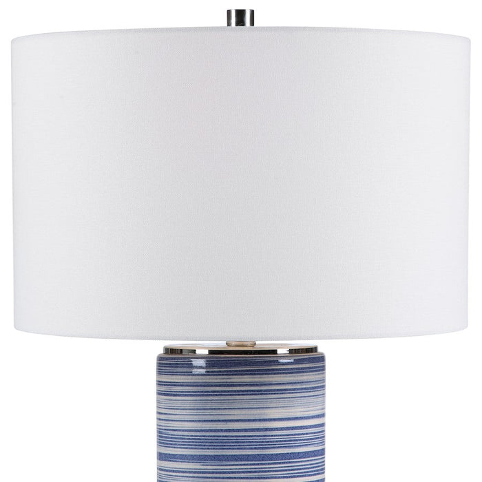 Uttermost 1 Light Montauk Striped Table Lamp