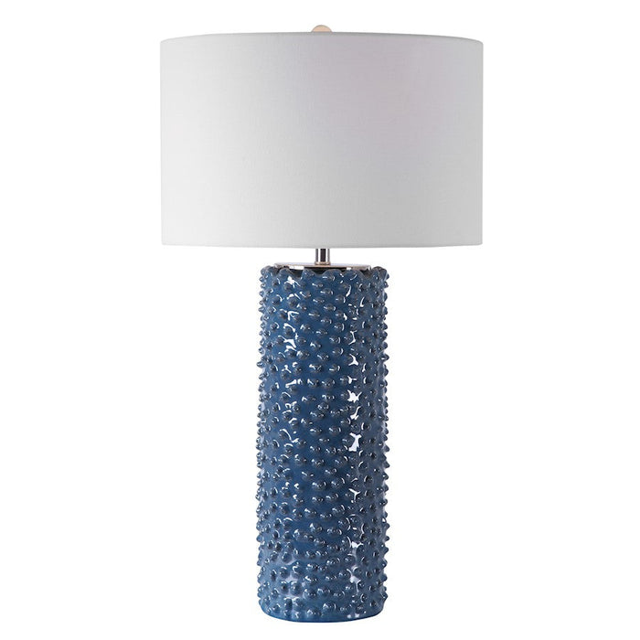 Uttermost 1 Light Ciji Blue Table Lamp