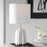 Uttermost 1 Light Eloise White Marble Table Lamp