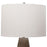 Uttermost Volterra Table Lamp, Taupe-Gray