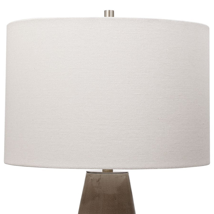 Uttermost Volterra Table Lamp, Taupe-Gray