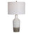 Uttermost Dakota Table Lamp, White Crackle - 28398-1