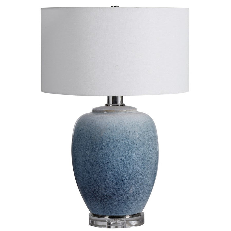 Uttermost Blue Waters Ceramic Table Lamp