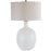 Uttermost Whiteout Mottled Glass Table Lamp - 28469-1