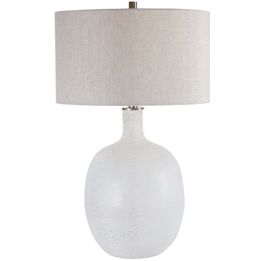 Uttermost Whiteout Mottled Glass Table Lamp - 28469-1