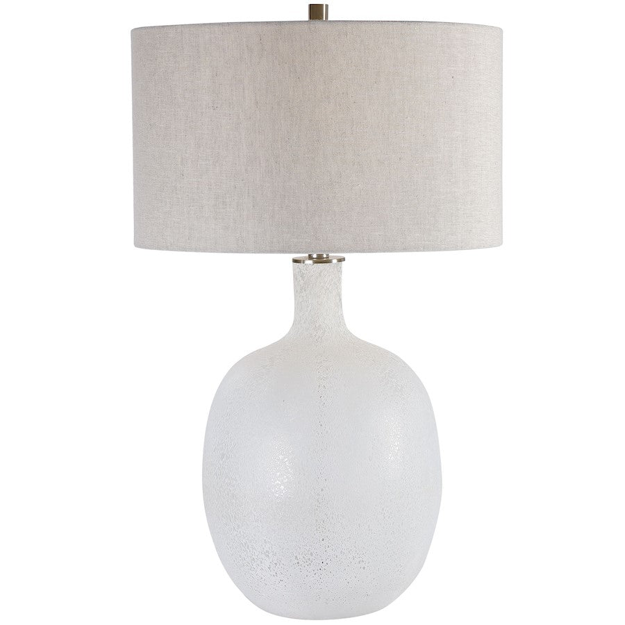 Uttermost Whiteout Mottled Glass Table Lamp - 28469-1