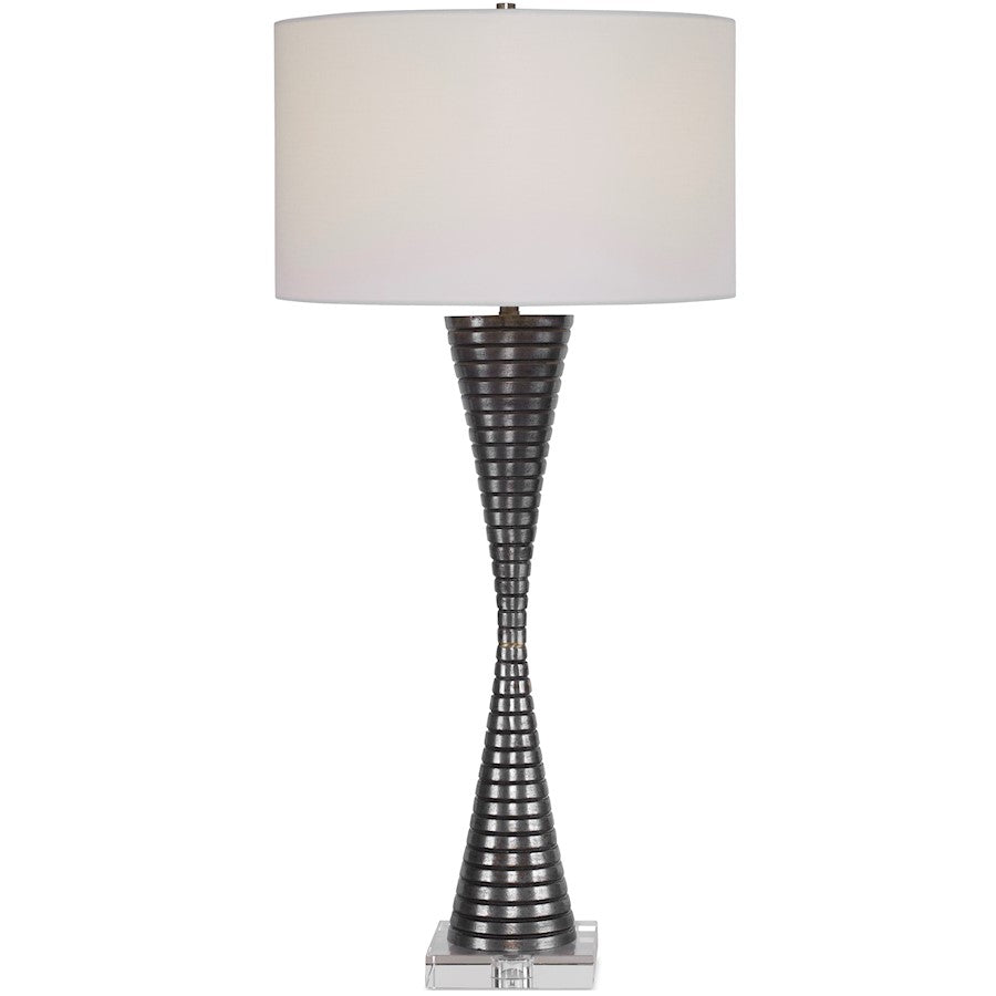 Uttermost Renegade Ribbed Iron Table Lamp - 28473