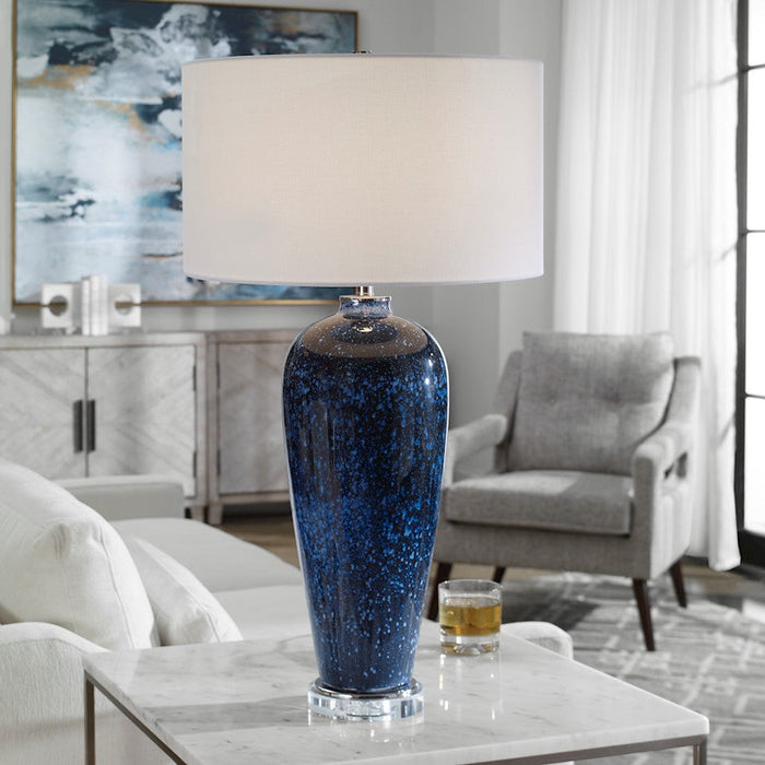 Uttermost Stargazer Cobalt Navy Table Lamp - 28481-1