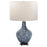 Uttermost Cove 1 Light Table Lamp, Rich Cobalt Blue/White - 28482-1