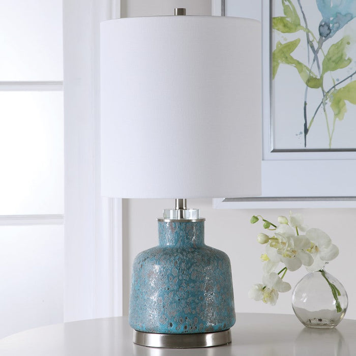 Uttermost 1 Light Davao Mottled Buffet Lamp