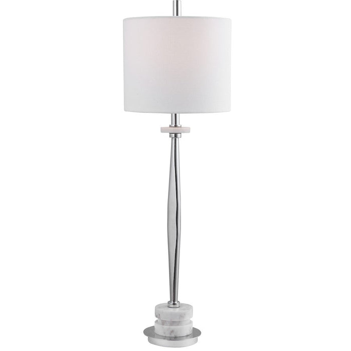 Uttermost 1 Light Magnus Chrome Buffet Lamp