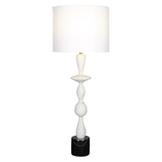 Uttermost Inverse White Marble Table Lamp - 29796-1