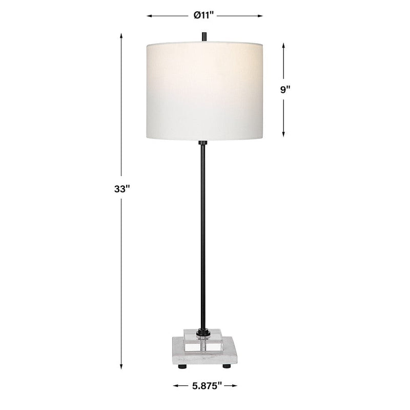 Uttermost Ciara Sleek Buffet Lamp