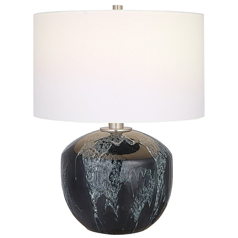 Uttermost Highlands Deep Green Table Lamp - 29995-1
