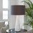 Uttermost Citadel White Marble Table Lamp