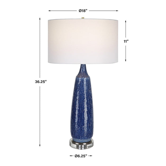 Uttermost Newport Cobalt Blue Table Lamp