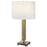 Uttermost Duomo 1 Light Table Lamp, Antique Brass