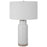 Uttermost Albany 1 Light Farmhouse Table Lamp, Textured White