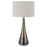 Uttermost Contour 1 Light Metallic Glass Table Lamp, Brushed Nickel